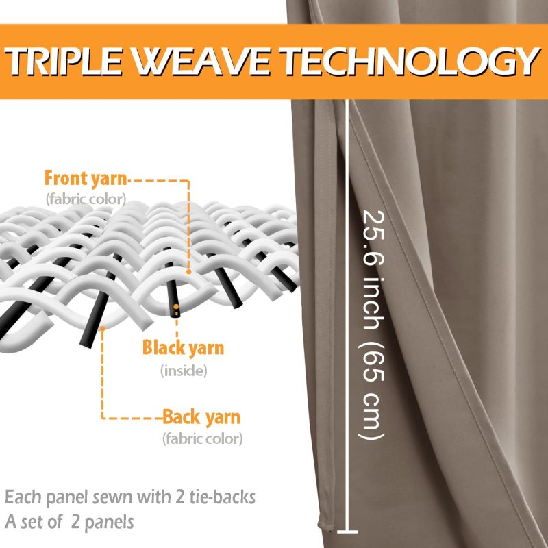 Superior leaves blackout curtain set of 2 amazon hot selling hotel quality blackout curtain 100% blackout recombination curtain