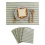 Buffalo Plaid Checker Placemats Set of 6,  Farmhouse Place Mats for Kitchen Table, 13 x 19 inches#