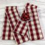 Buffalo Plaid Checker Placemats Set of 6,  Farmhouse Place Mats for Kitchen Table, 13 x 19 inches#