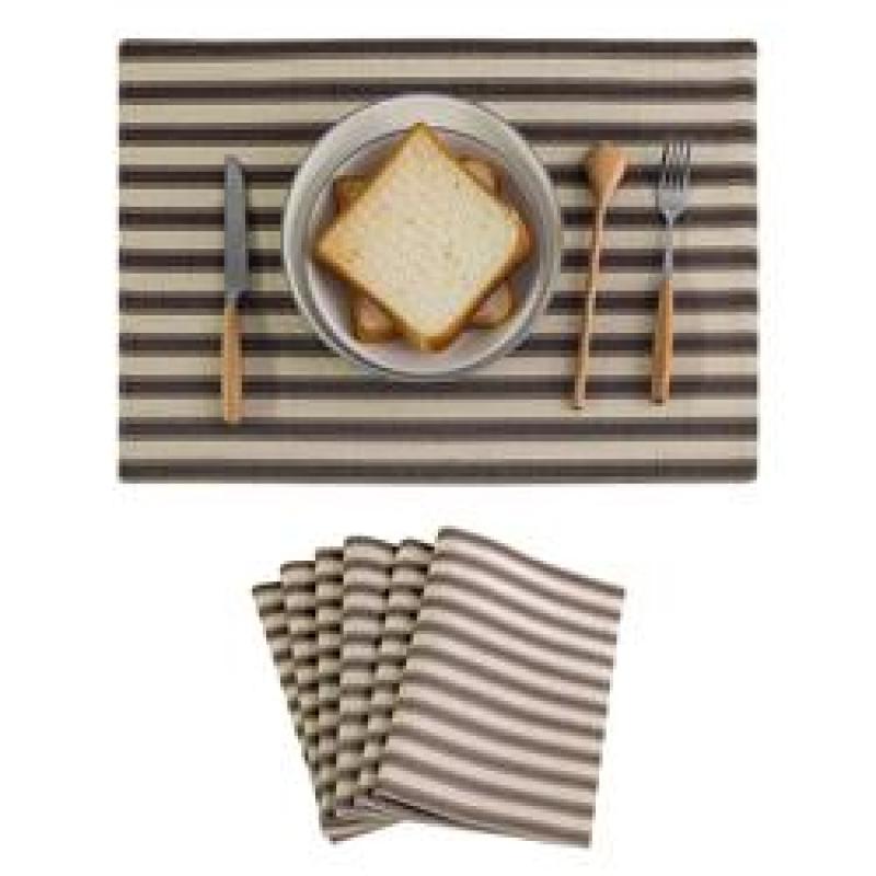 Buffalo Plaid Checker Placemats Set of 6,  Farmhouse Place Mats for Kitchen Table, 13 x 19 inches#