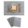 Buffalo Plaid Checker Placemats Set of 6,  Farmhouse Place Mats for Kitchen Table, 13 x 19 inches#