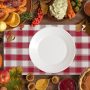 Buffalo Plaid Checker Placemats Set of 6,  Farmhouse Place Mats for Kitchen Table, 13 x 19 inches#