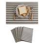 Buffalo Plaid Checker Placemats Set of 6,  Farmhouse Place Mats for Kitchen Table, 13 x 19 inches#
