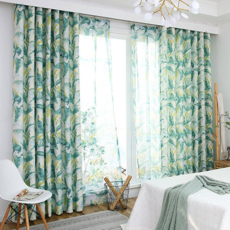 China Import Items Decor Living Room Sets Curtain And Drapes, Latest Curtain Fashion Designs Door Curtains Printed Landscape*