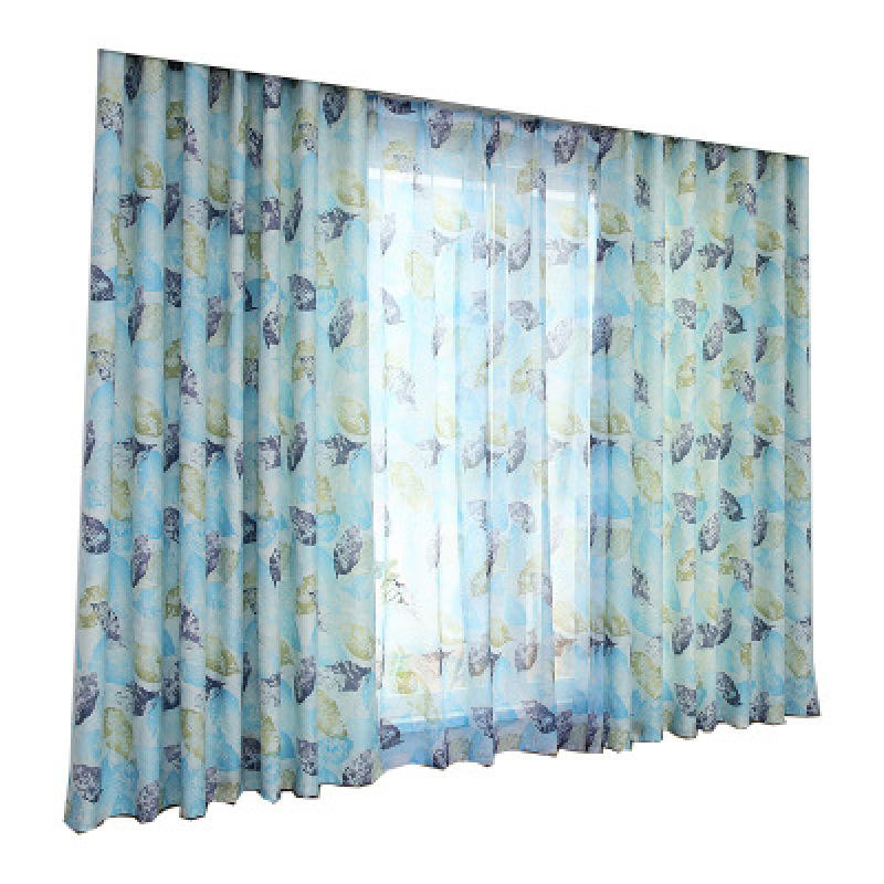 China Import Items Decor Living Room Sets Curtain And Drapes, Latest Curtain Fashion Designs Door Curtains Printed Landscape*