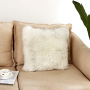 Home Decorative Super Soft Plush Mongolian Faux Fur Throw Pillow Cover, Fur Cushion Case#