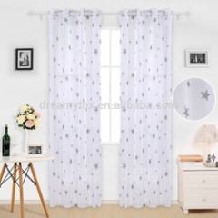 wholesale high ceiling window valance indian white drapes curtains for home