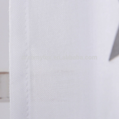 wholesale high ceiling window valance indian white drapes curtains for home