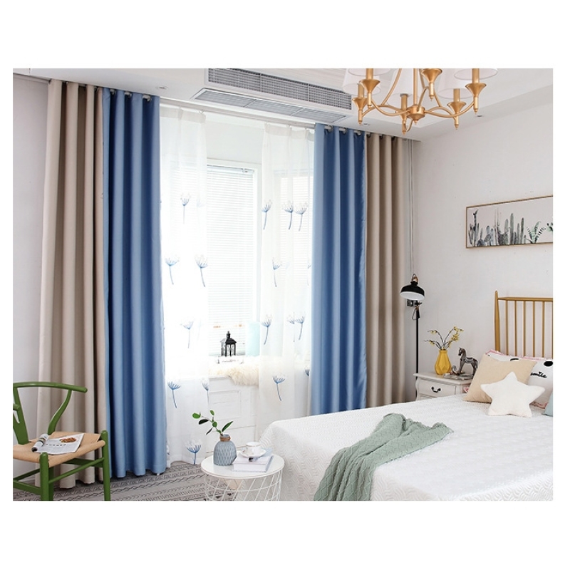 2021 Hot selling Blackout Curtains Window For Living Room,Thick Curtain For Bedroom High Shading Curtain For The Living Room/