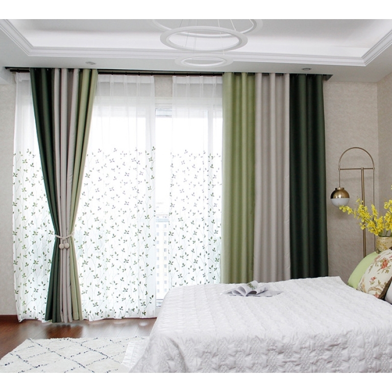 2021 Hot selling Blackout Curtains Window For Living Room,Thick Curtain For Bedroom High Shading Curtain For The Living Room/