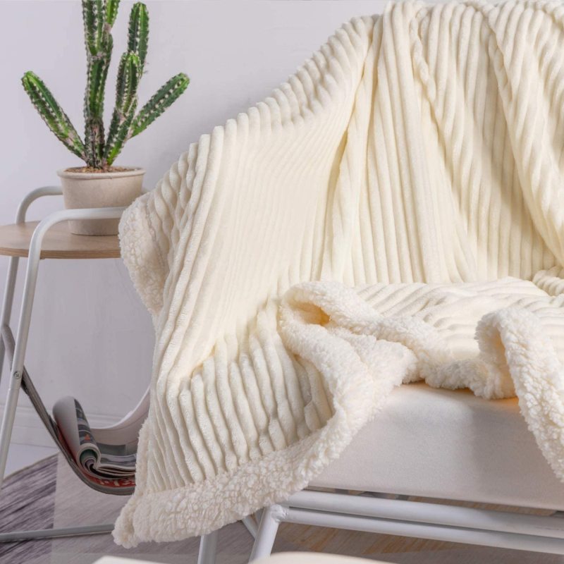Velvet Blankets For Beds High Quality Winter Warm Soft Thicken Air Conditioning Napping Flannel Blanket,Plush Bed Throw Blanket