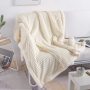 Velvet Blankets For Beds High Quality Winter Warm Soft Thicken Air Conditioning Napping Flannel Blanket,Plush Bed Throw Blanket