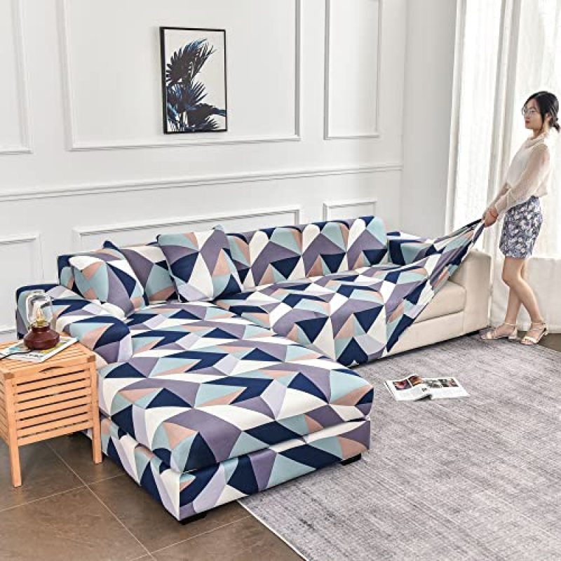 Wholesale Floral Printing  1/2/3/4 Seats Sofa Cover, Factory Sofa Slipcover Reversible$