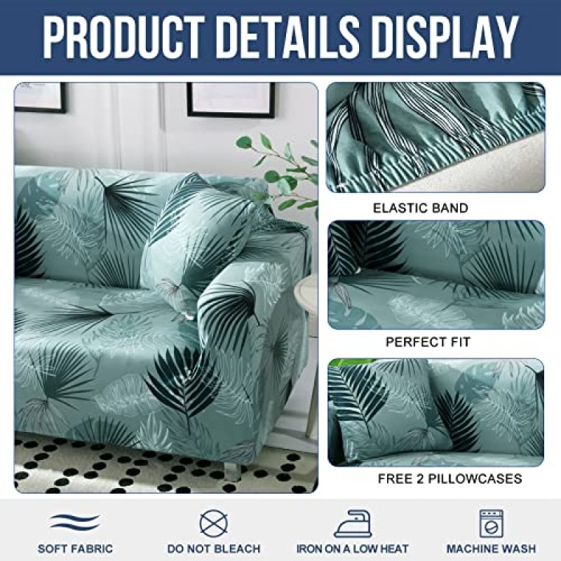 Wholesale Floral Printing  1/2/3/4 Seats Sofa Cover, Factory Sofa Slipcover Reversible$