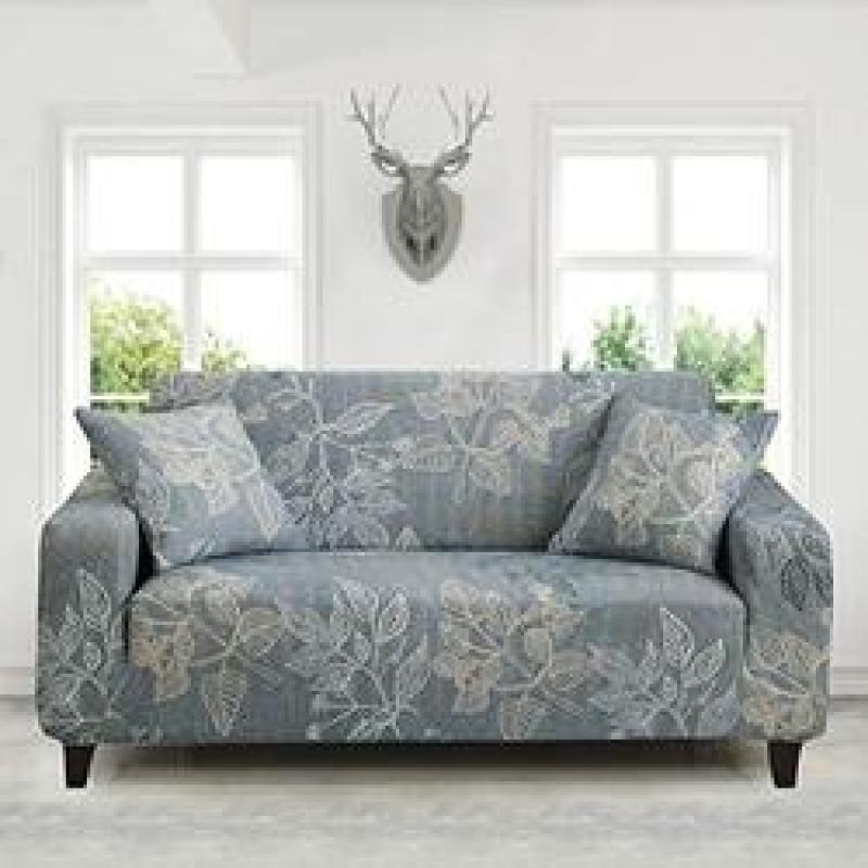 Wholesale Floral Printing  1/2/3/4 Seats Sofa Cover, Factory Sofa Slipcover Reversible$