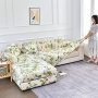 Wholesale Floral Printing  1/2/3/4 Seats Sofa Cover, Factory Sofa Slipcover Reversible$
