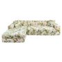 Wholesale Floral Printing  1/2/3/4 Seats Sofa Cover, Factory Sofa Slipcover Reversible$