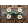 Wholesale 12 x 72 Inch Glitter Gold Clover Table Runner for Kitchen Wedding Bridal Shower Decorations
