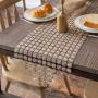 Wholesale 12 x 72 Inch Glitter Gold Clover Table Runner for Kitchen Wedding Bridal Shower Decorations