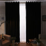 Made in china hot selling classic solid sunproof fabric 3 pass waterproof fabric blackout curtain