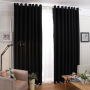 Made in china hot selling classic solid sunproof fabric 3 pass waterproof fabric blackout curtain