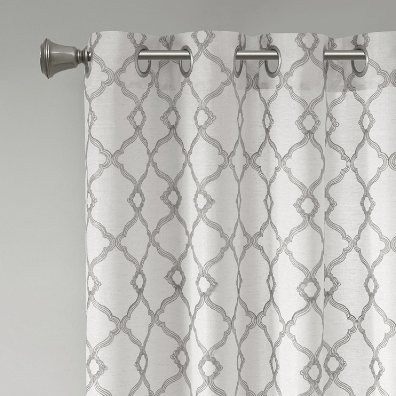 2019 Cotton Royal Home Curtain, Wholesale Goods Club Room Embroidery Curtains