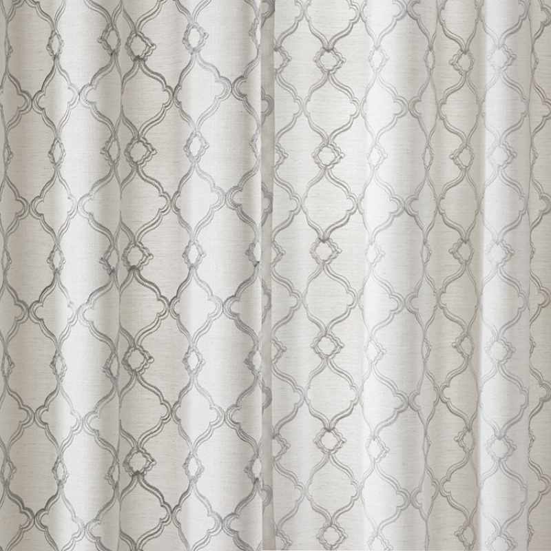 2019 Cotton Royal Home Curtain, Wholesale Goods Club Room Embroidery Curtains