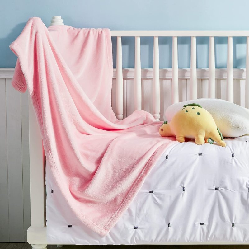 50x70cm Baby Blanket Flannel Fleece Infant Nap Receiving Stroller Wrap For Newborn Baby Bedding Blankets Wholesale Dropshipping