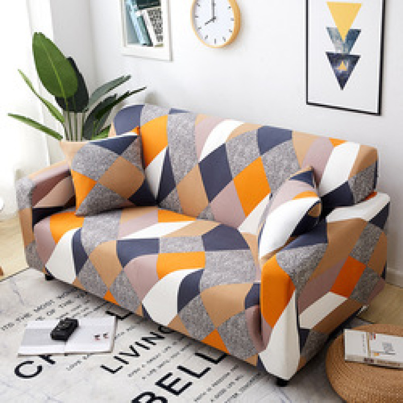 New Products Print Sofa Stretch Cover, Ready Made  Protective Sofa Slipcovers/