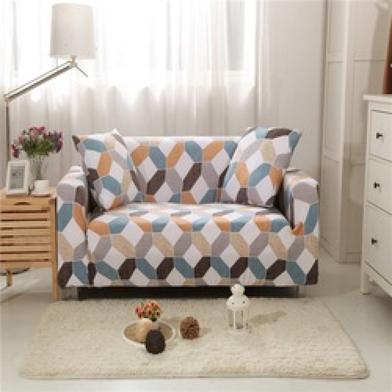New Products Print Sofa Stretch Cover, Ready Made  Protective Sofa Slipcovers/
