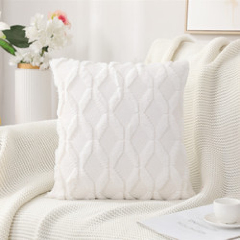 New Winter Fur Decorative Home Plush Pillow Case Bed Room Cushion Cover, Cheap Car Seat Decoration Sofa Throw Cushion Cover/