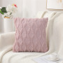 New Winter Fur Decorative Home Plush Pillow Case Bed Room Cushion Cover, Cheap Car Seat Decoration Sofa Throw Cushion Cover/