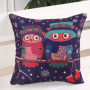 Elephant Sofa Cushion Cover,Funny Cushion Cover Square/