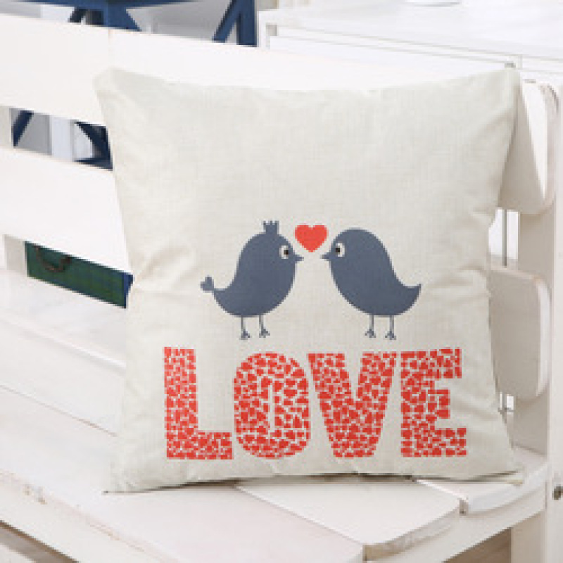 Elephant Sofa Cushion Cover,Funny Cushion Cover Square/