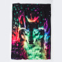 3D Digital Printed Pattern Lazy Blanket with Sleeves, Oversized Wearable Lunch Break Blanket/
