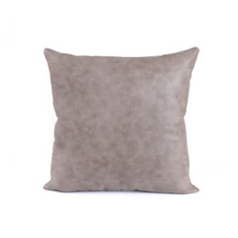 Leather Pillow Sofa Back Simulation Leather Cushion Cover Pure Color Car faux leather tech fabric pillowcase