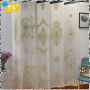 Turkish Curtains Floral, Embroidery Sheer Curtains Ready Made Elegant/