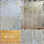 Turkish Curtains Floral, Embroidery Sheer Curtains Ready Made Elegant/