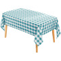 Wholesale Top Quality Easy Carry Outdoor Plaid Rectangle Polyester Table Runner For Living room Party Wedding