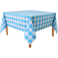 Wholesale Top Quality Easy Carry Outdoor Plaid Rectangle Polyester Table Runner For Living room Party Wedding