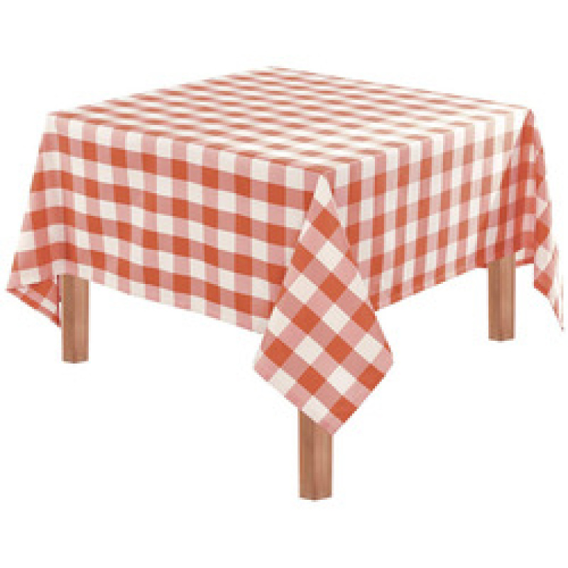 Wholesale Top Quality Easy Carry Outdoor Plaid Rectangle Polyester Table Runner For Living room Party Wedding
