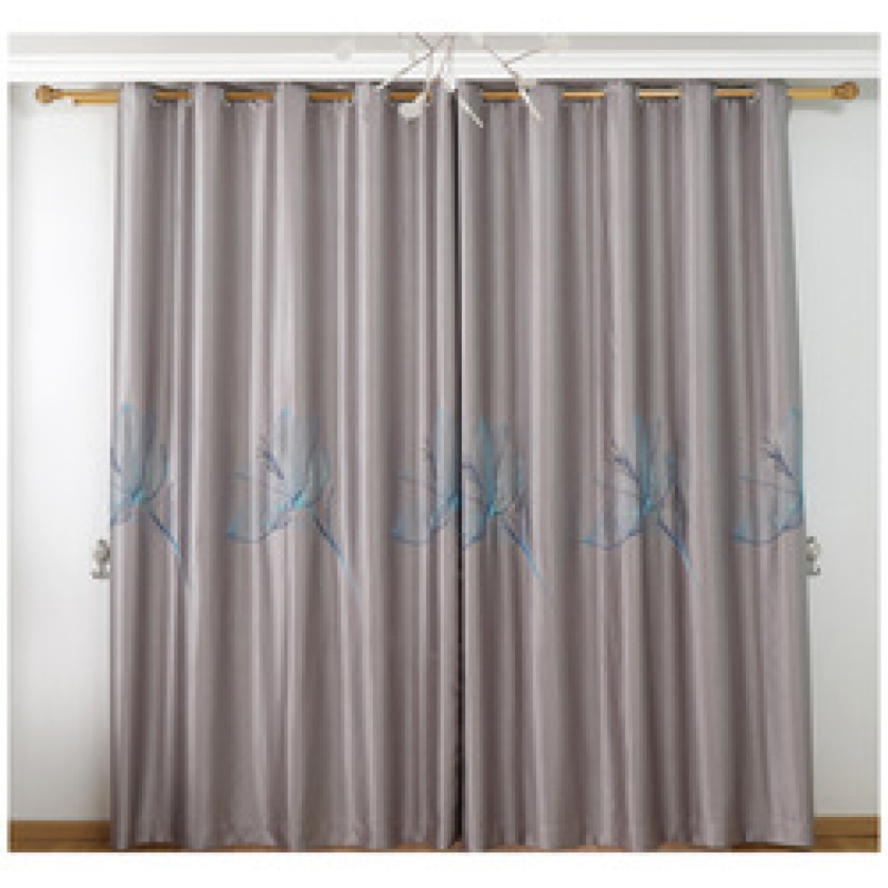 flower livingroom curtain blackout, cheap thermal insulated curtains
