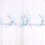 flower livingroom curtain blackout, cheap thermal insulated curtains