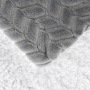 High Quality Luxury Coral Fleece Sherpa Blanket, Solid Grey Two Layer Flannel Fleece Sharpa Blanket#