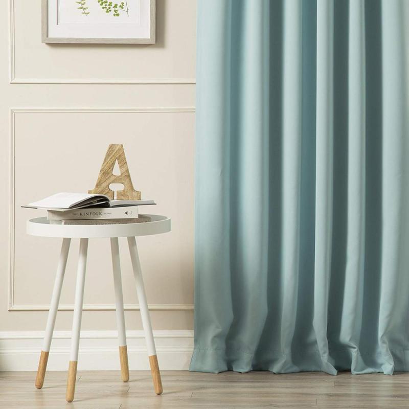 Different types classic turquoise african bedroom partition curtains ready made