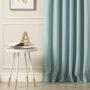 Different types classic turquoise african bedroom partition curtains ready made
