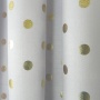 High quality spot design floral print blackout curtain fabric cafe wave point living room curtain