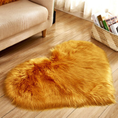 Home Decorative Living Room Faux Sheepskin Petal Rugs, High  Wool Carpet Woolen Blanket$