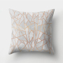 New Design 3D Brief Marble Geometric Cushion Cover, Designer Waterproof Cushion Pillow With Cover/