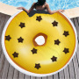 Custom Logo Donuts Printing Beach Towel, Microfiber Round Quick Dry Beach Towel#